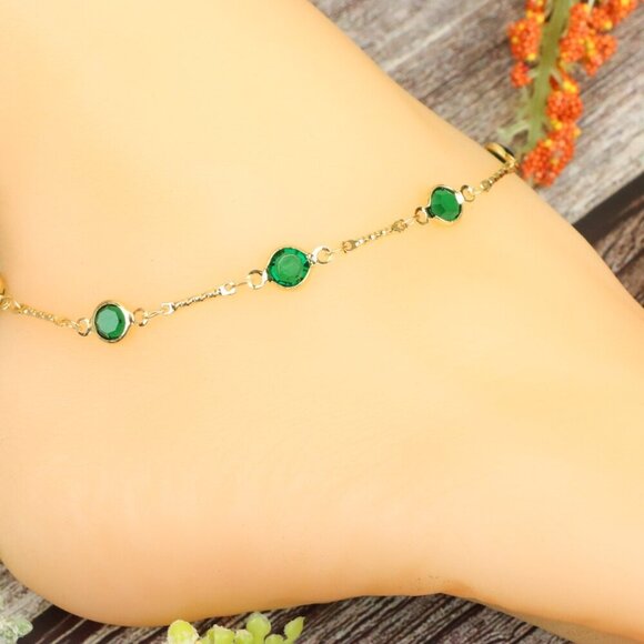 "Elegant Handmade Anklet – Delicate Jewelry for Women, MAR091532 - Picture 7 of 10